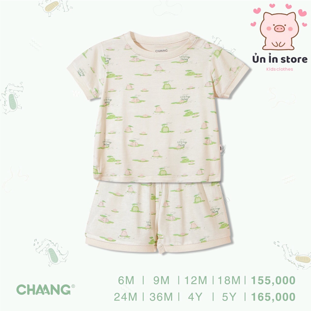 Chaang Bộ cộc tay cúc vai Lake ếch con
