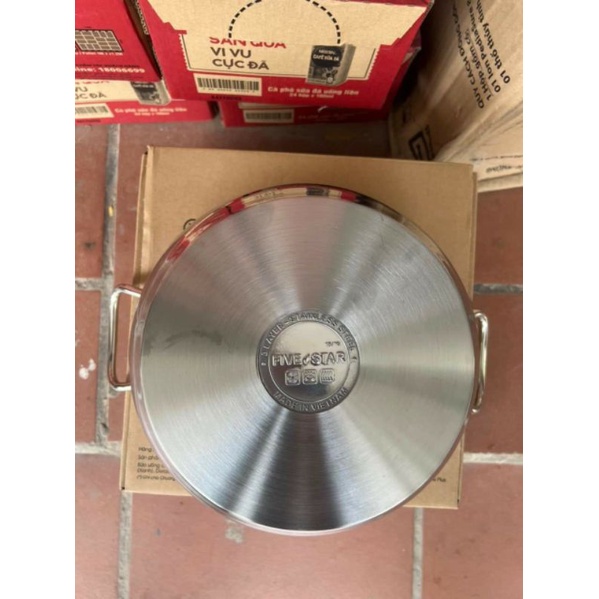 Nồi inox 3 đáy Fivestar 24cm Quà tặng từ sữa
