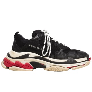 [FULLBOX+FREESHIP] - GIÀY BALENCIA TRIPLE S BLACK AND RED - Màu đen đỏ