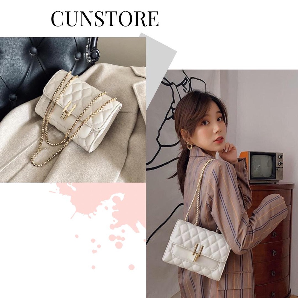 Túi Xách Nữ Khóa Y Cao Cấp Thời Trang - Túi xách nữ Cunstore