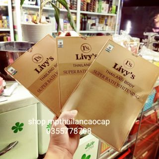 [Mã giảm giá 40%] Livy's ThaiLand Body super Bath Whitening tắm trắng chuẩn Thái