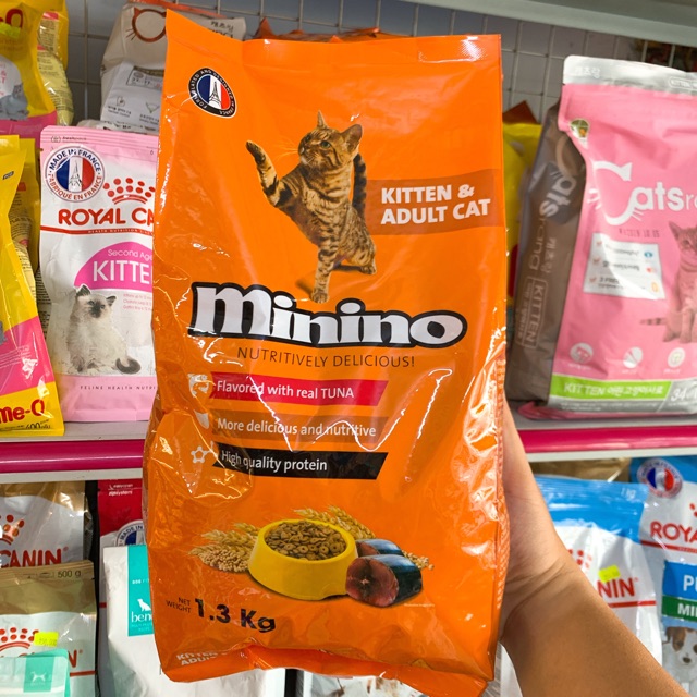 Thức ăn mèo Minino Tuna 1kg3