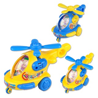 MUL❤Baby helicopter clockwork classic toy kid cartoon animal wind up toys gif