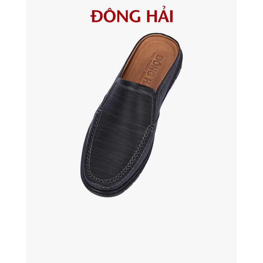 &quot;TẶNG NGAY 30K khi theo dõi gian hàng &quot;Dép Sapo Nam Đông Hải - G1019 ( Da bò cao cấp)
