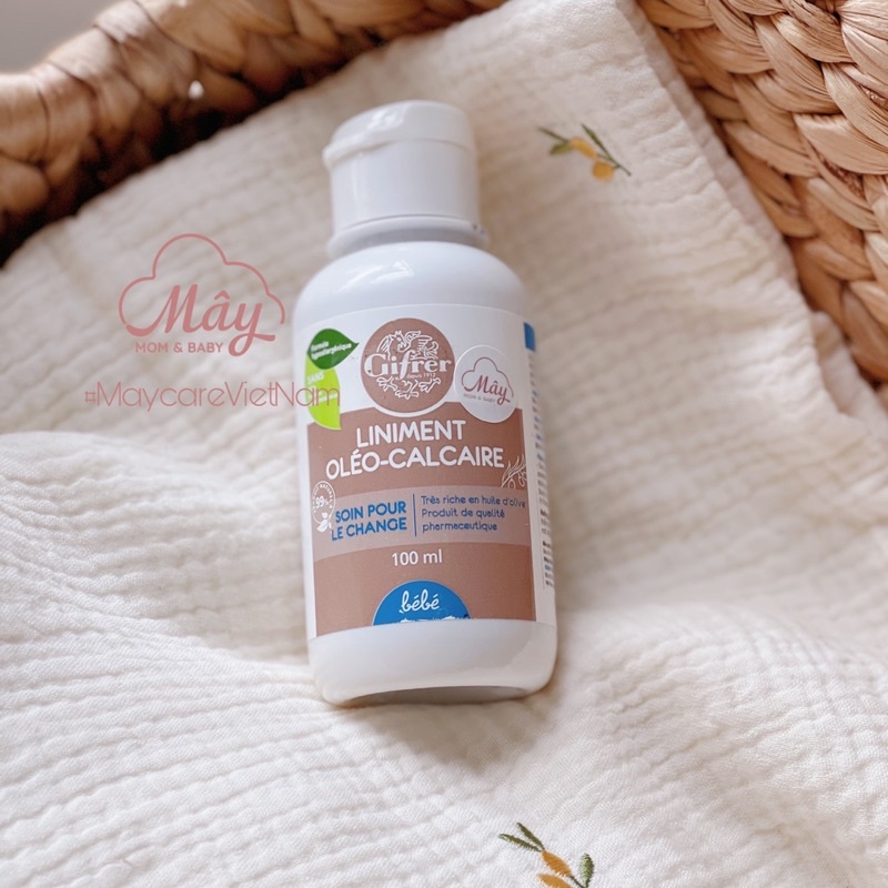 Kem thay tã bỉm chống hăm 100ml Gifrer Pháp không cần rửa nước - Nhập khẩu chính hãng