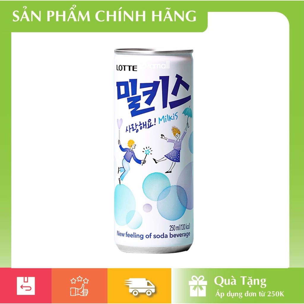 [HÀNG CHÍNH HÃNG] Nước Soda Vị Sữa Chua Milkis 250ml