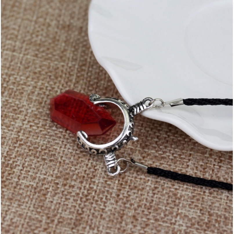 Vòng cổ Mặt Quỷ May Cry Dante Red Sapphire Thời Trang Unisex