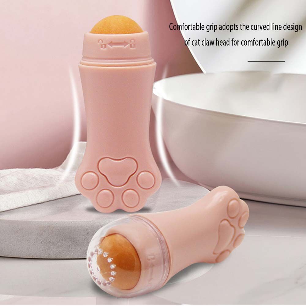 [Hàng mới về] Cây lăn mát xa mặt bằng đá núi lửa làm sạch sâu kiềm dầu hiệu quả