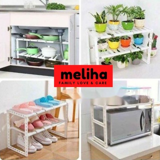 Kệ gầm tủ bếp inox 2 tầng tiện dụng Meliha