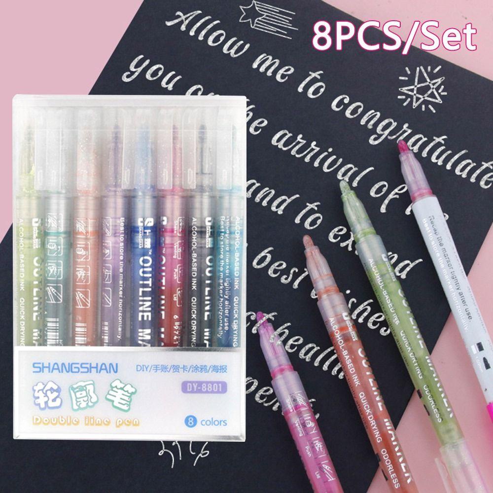Bộ Bút Đánh Dấu 24 Lỗ Sức Chứa Cao Tiện Dụng