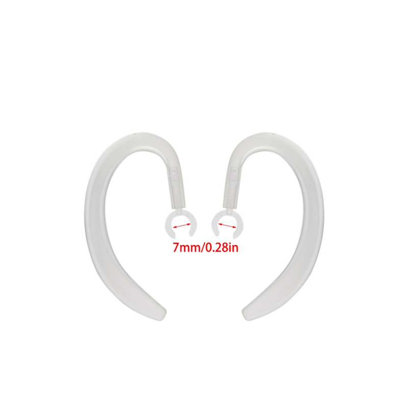 Cặp móc treo tai nghe bluetooth bằng cao su có thể thu vào