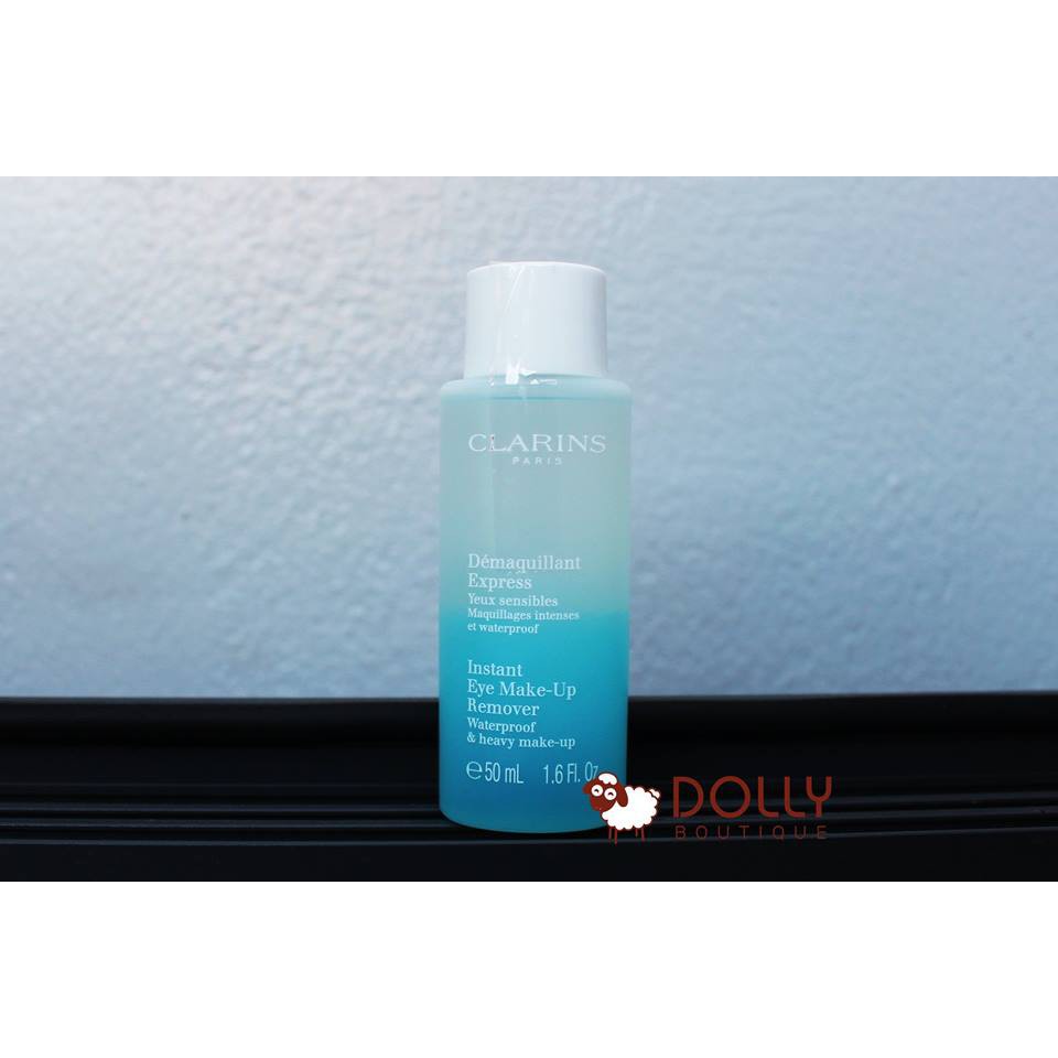 NƯỚC TẨY TRANG MINISIZE 50ML CLARINS  INSTANT EYE MAKE UP REMOVER WATERPROOF & HEAVY 50 ML