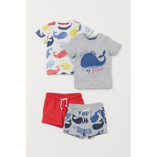 Set bộ HM hình cá voi cho bé