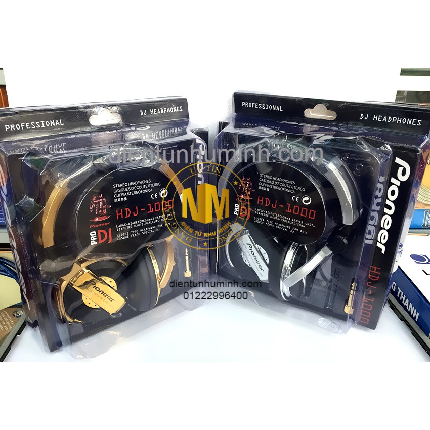 Tai Nghe Chụp Tai Pioneer Hdj-1000 Chính Hãng Cao Cấp