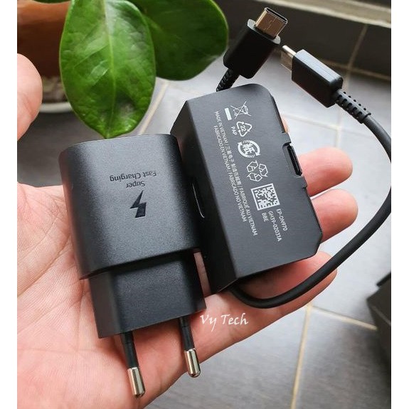 Combo Samsung Note10 sạc nhanh PD 25W zin