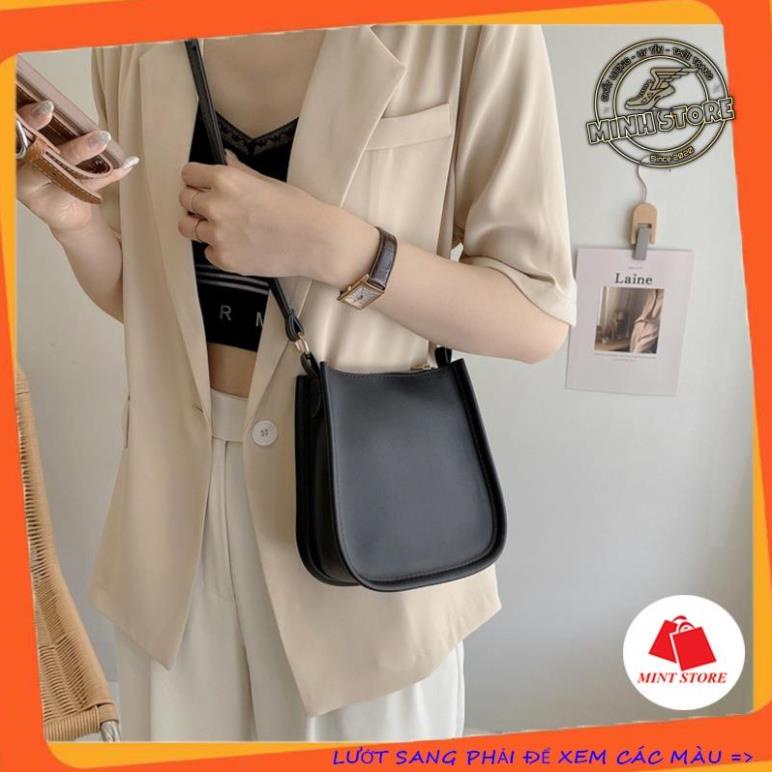 Túi xách đeo chéo nữ mini nhỏ basic đựng điện thoại đi chơi - Túi xinh mint store PK 258