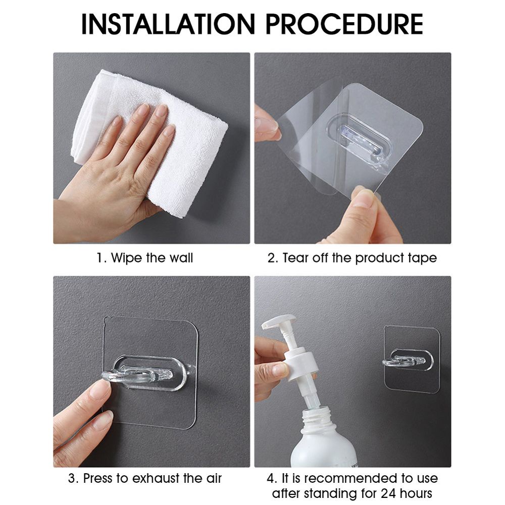 Giá treo chai dầu gội gắn tường tự dính không để lại dấu vết giá đỡ