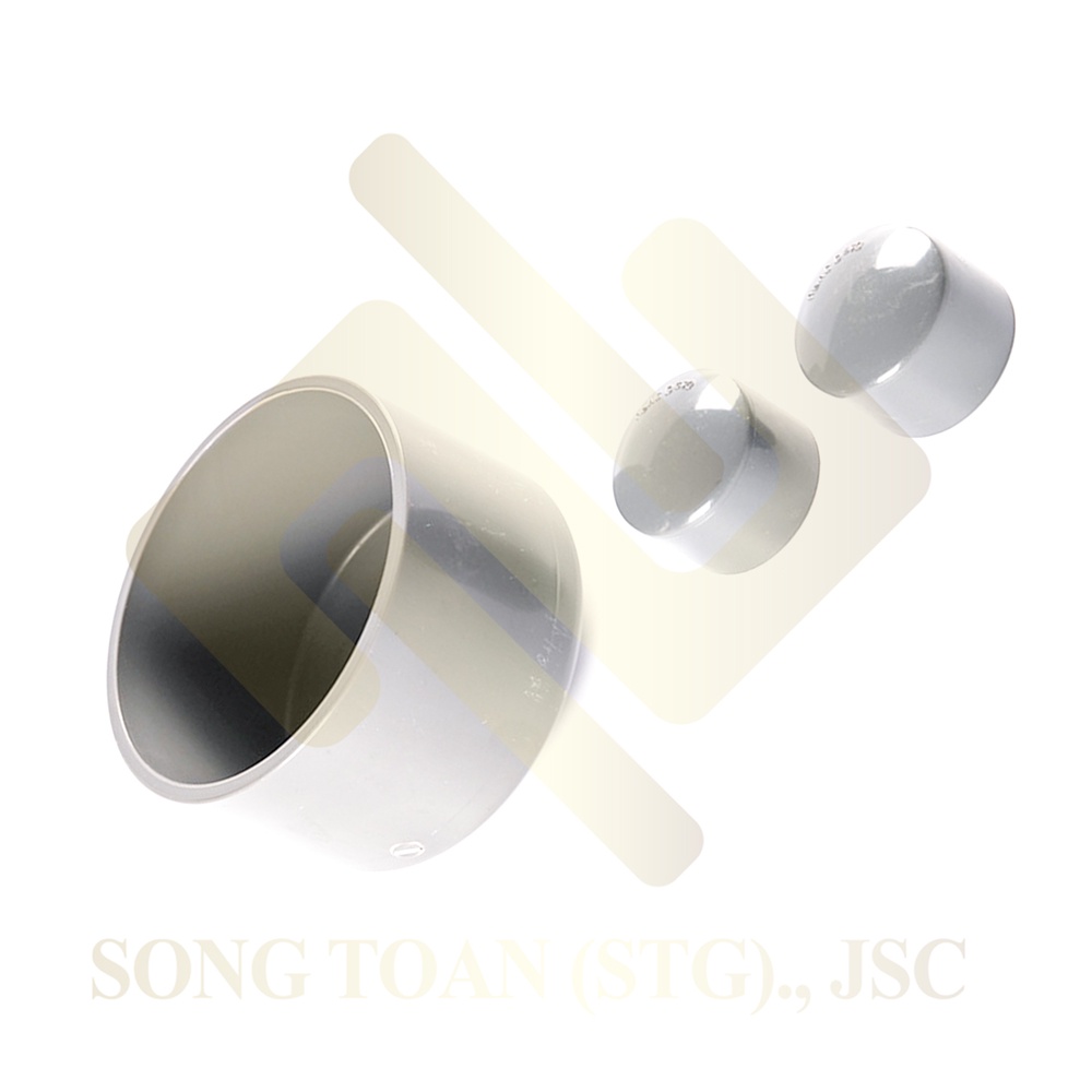 Bịt & Bít Nhựa Trơn Dán Ống Nhựa PVC 21 27 34 - Thương Hiệu Ống Nhựa Bình Minh