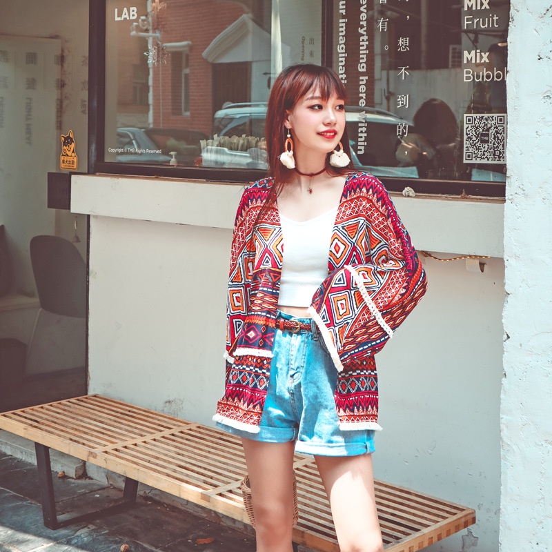 Áo khoác cardigan mỏng tay dài chống nắng phối tua rua phong cách thời trang dành cho nữ 2021
 | BigBuy360 - bigbuy360.vn