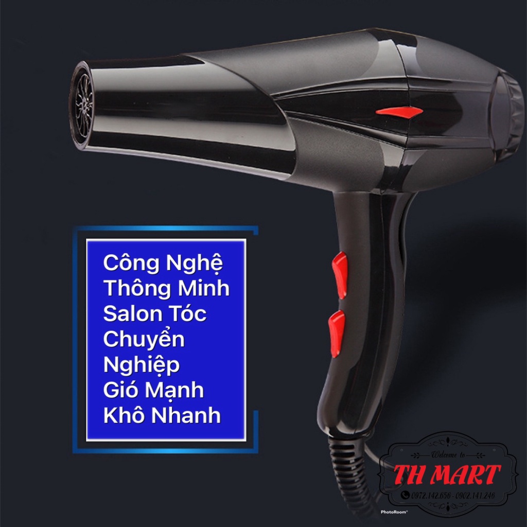 Máy Sấy Tóc 2 Chiều Nóng Lạnh Công Suất Lớn 3500W-TH_5528 có đèn led