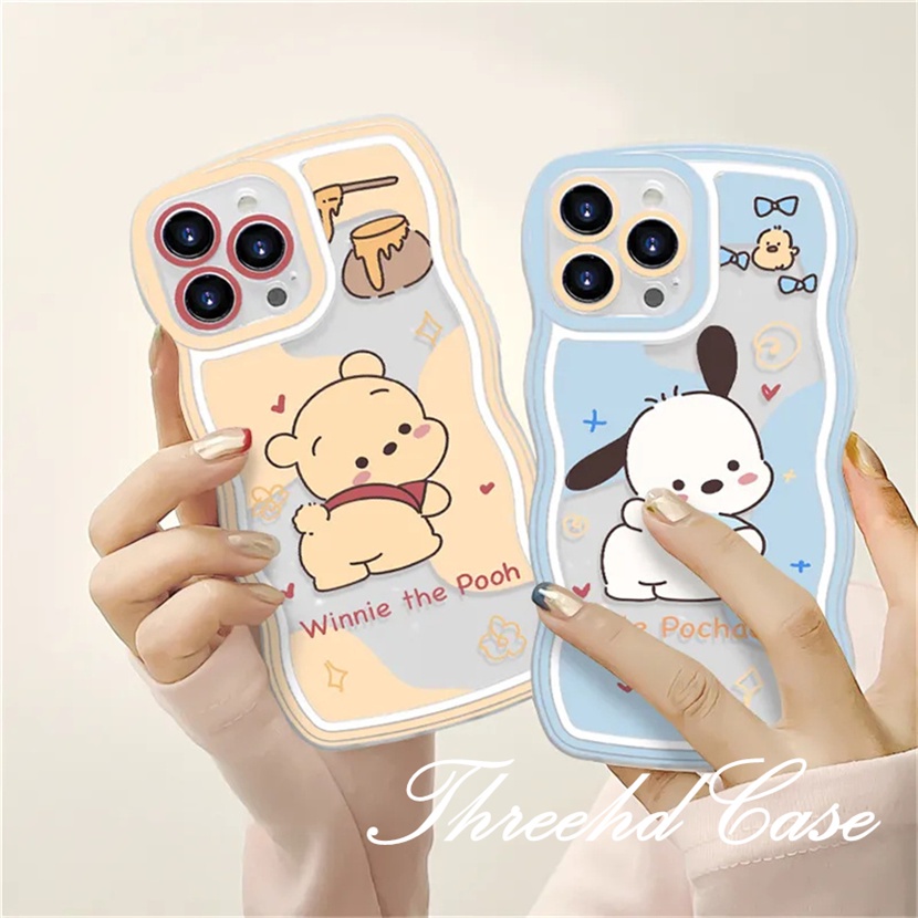 Ốp Điện Thoại Mềm Chống Rơi Họa Tiết Hoạt Hình Cho iPhone 14 13 12 11 Pro Max SE2020 X XR Xs Max 7 8 6 6s Plus