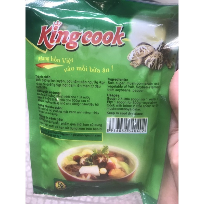 Thuần Chay-Bột Canh Rau Củ Nấm Bào Ngư 180g