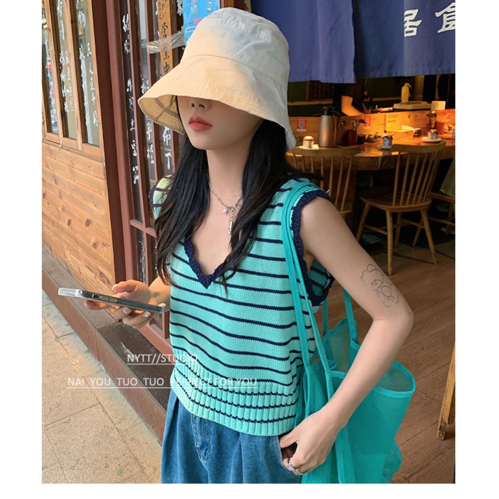 Nón Vành Rộng Chống Tia Uv Màu Sắc Đơn Giản Phong Cách Hàn Quốc