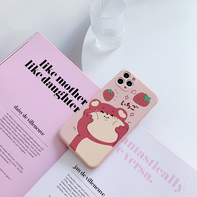 Ốp điện thoại họa tiết hoạt hình cho iPhone11 / 11Pro 11Pro Max X XR XS XS MAX 7 8 plus SE