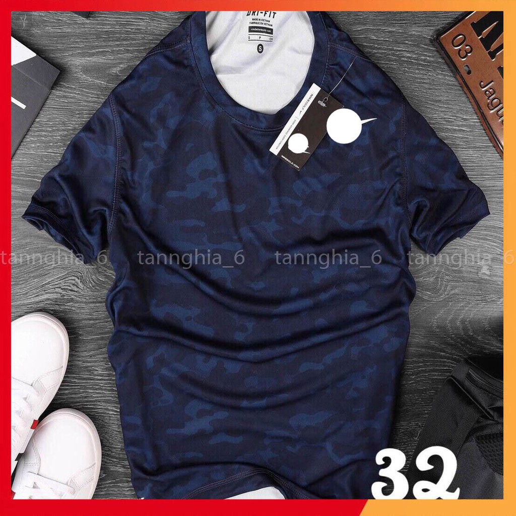 Áo thun nam thể thao APTT32 ngắn tay cổ tròn thun lạnh co dãn 4 chiều vnxk
