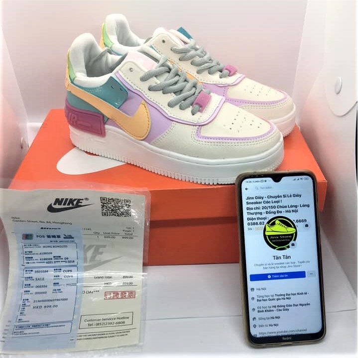 [Hot trend ] Giày sneakers AF1 shadow 7 màu - Jinx Store | BigBuy360 - bigbuy360.vn