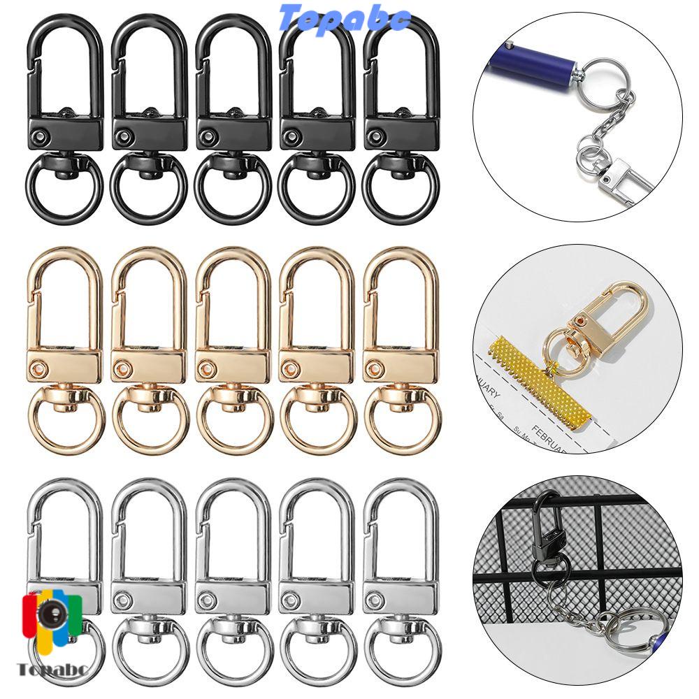 Set 1/5 Móc Khóa Vòng Kim Loại Chuyên Dụng Cho Túi Xách