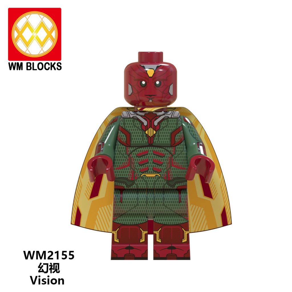 Xếp Hình Minifigures Các Nhân Vật Wandavision - Đồ Chơi Lắp Ráp non-lego WM6115 [C14]