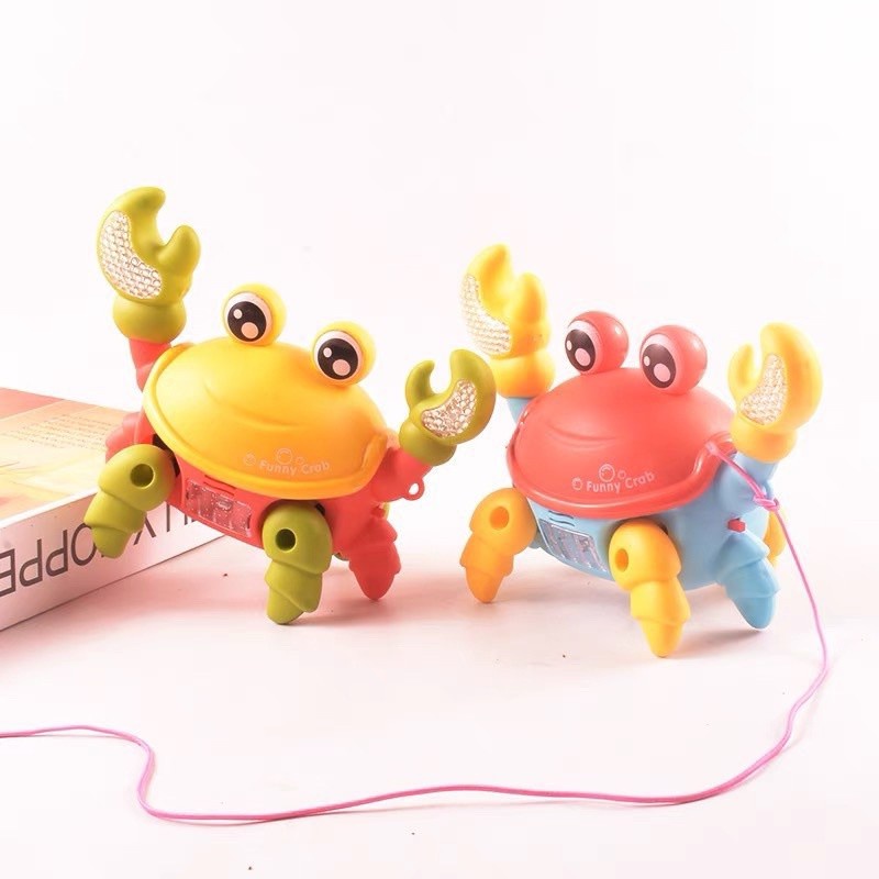 Đồ chơi trẻ em con cua phát nhạc chạy pin cho bé