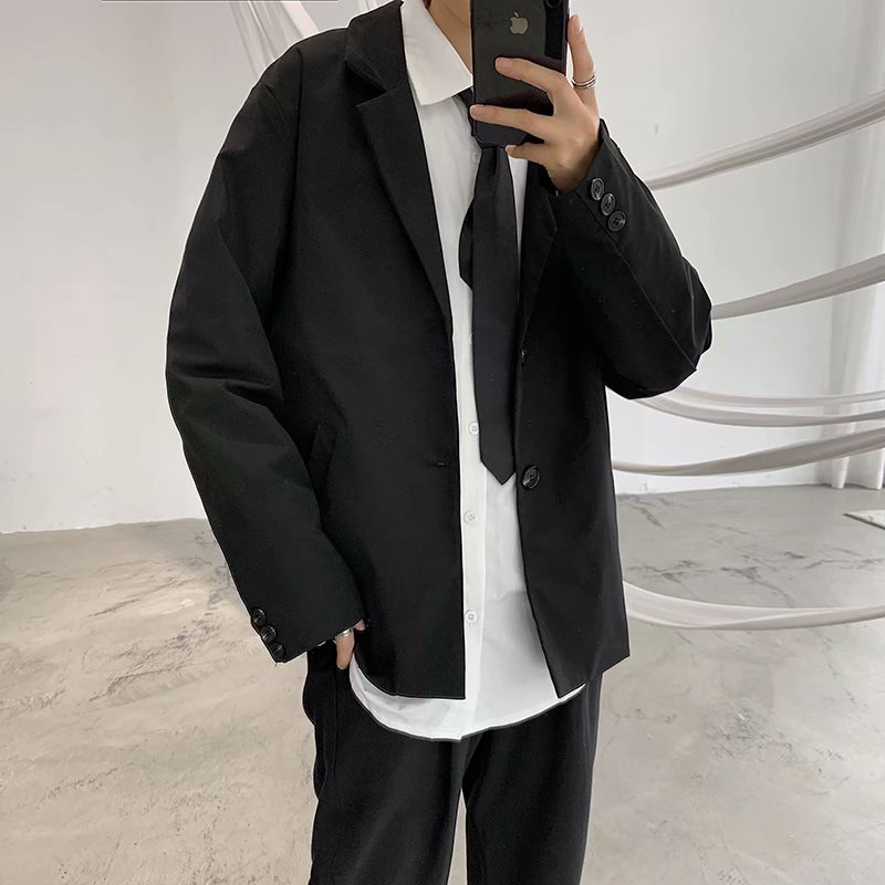 Combo áo blazer nam áo sơ mi kèm cà vạt CB01 M&gt;RO phong cách Hàn Quốc MrHero