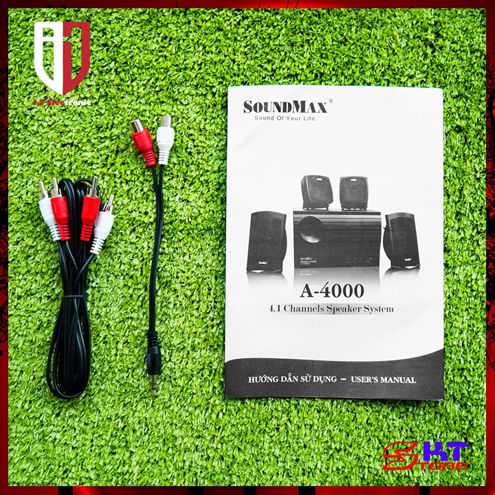 Loa máy tính để bàn chính hãng 4.1 SOUNDMAX A4000 loa vi tính laptop nghe nhạc công suất lớn có dây