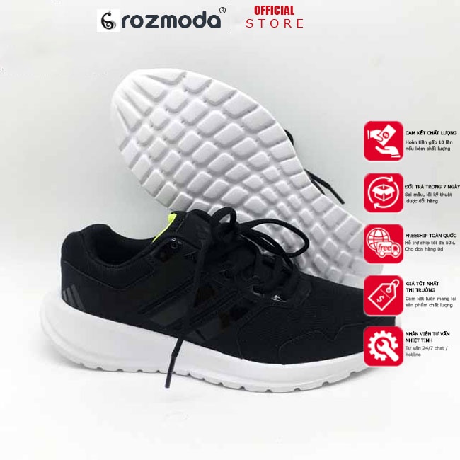 Giày thể thao nam nữ sneaker chạy bộ đế cao su non êm mềm nhẹ 2.0 Rozmoda G22 .