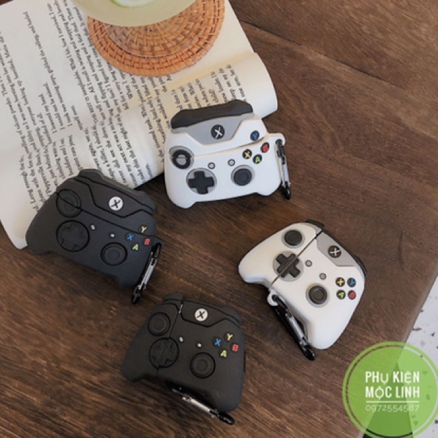 ☘️ Case bao airpod silicon 1 | 2 | Pro | Pro 2 2022 - Tay cầm chơi game Xbox- Vỏ bọc đựng tai nghe không dây