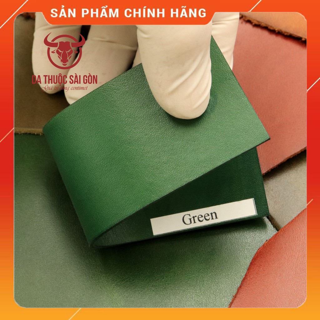 Thuốc nhuộm da bò - Có 39 màu sắc hàng Italy - Màu xanh lá (Green) - Da Thuộc Sài Gòn