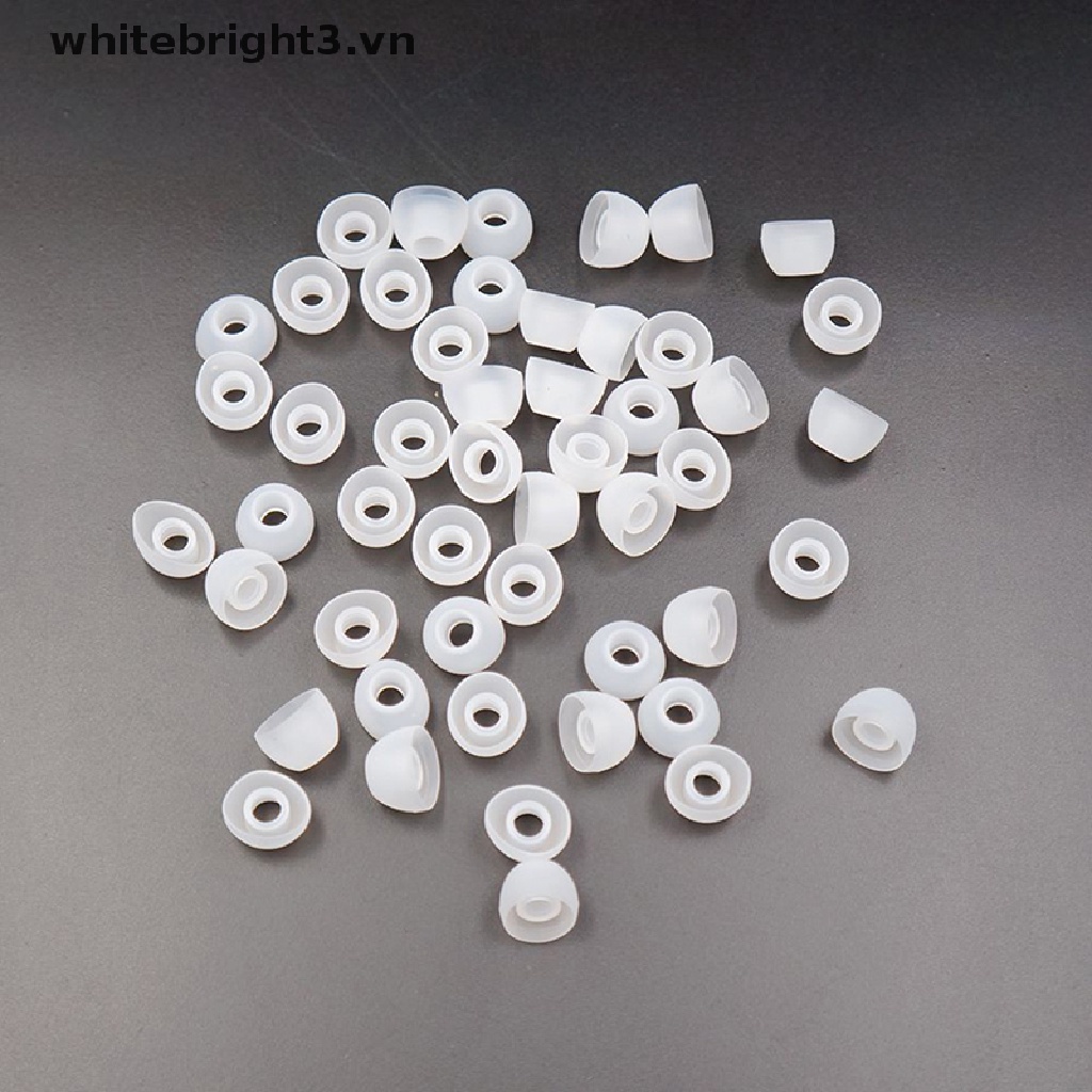 Set 50 Nút Bọc Tai Nghe Bằng Silicon Mềm Đặc Biệt