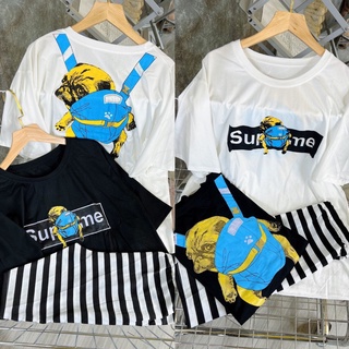 ĐỒ BỘ ĐÙI LỬNG NỮ MẶC NHÀ ĐI CHƠI DẠO PHỐ DỄ THƯƠNG