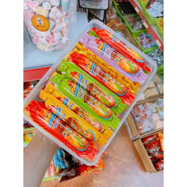 Bánh que socola 1 hộp 60 gói nhỏ