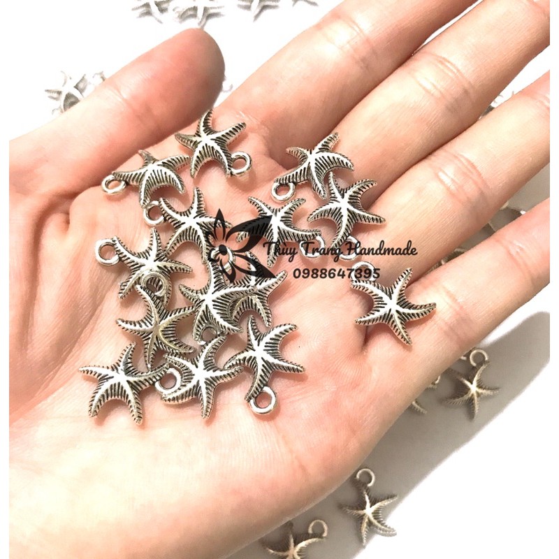 Charm Sao biển trang trí vòng tay, trang sức handmade