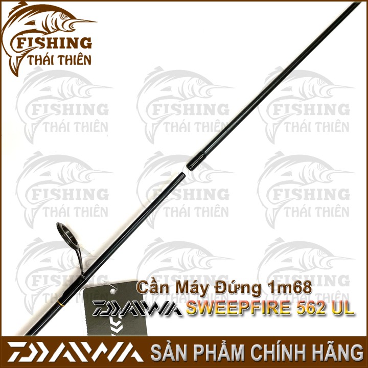 Cần Câu Cá Daiwa Sweepfire 562Ul Cần Lure UL Máy Đứng 1m68 Hàng Chính Hãng Made In Việt Nam