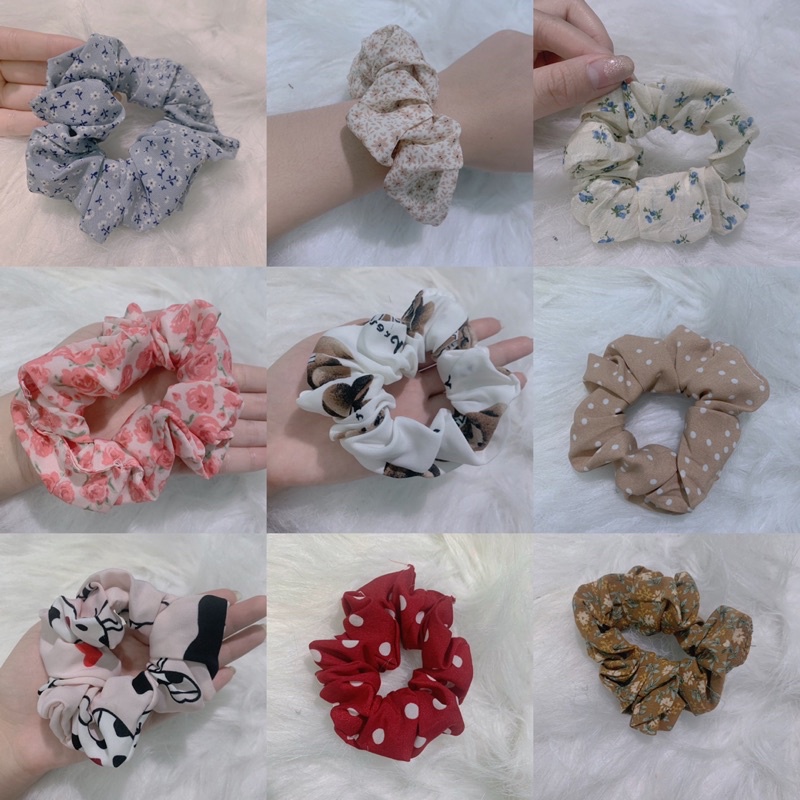 DÂY BUỘC TÓC SCRUNCHIES XINH