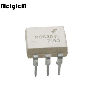 Set 10 trình cách ly quang TRIAC MOC3041 DIP-6 MOC3041M