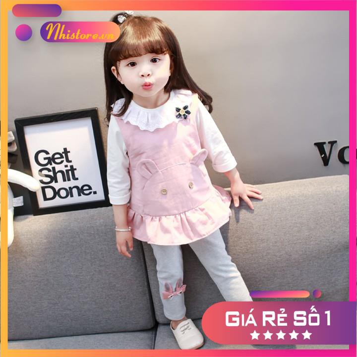 Đồ bộ thu đông bé gái từ 1 đến 4 tuổi