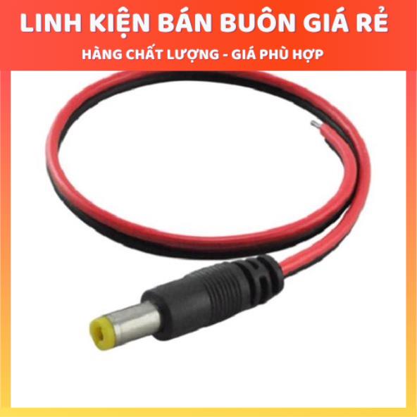 Dây DC Đực - Cái 5.5x2.1MM Dây jack nguồn camera