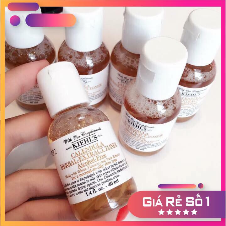 Nước hoa hồng hoa cúc Kiehls Calendula Extract Toner Alcohol-Free 40ml | BigBuy360 - bigbuy360.vn