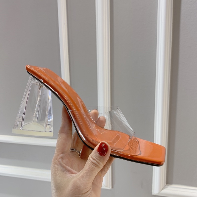 ❤️ HÀNG CÓ SẴN❤️Guốc mika gót tâm giác9cm