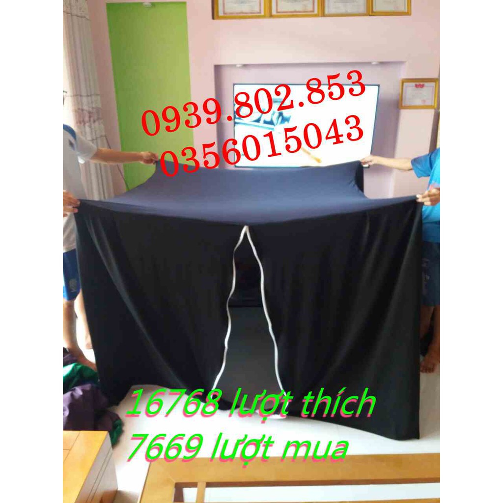 Mùng gà vuông các kích thước có dây kéo tránh mưa + tránh muỗi